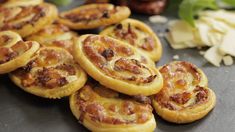 small pastries sitting on top of a table