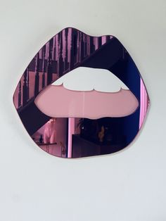 💋Mirror Lips💋 Solid mirror acrylic laser cut lips They look absolutely lush as part of a gallery wall...but also on their own as a real statement piece. 2 sizes available  Large - £55 Width - 30cm Height - 25.5cm Mini Lips Width - 11cm Height - 9cm £10 *Attachments not included. We suggest using an extra strong double sided tape to attach to the wall Girly Podcast, Lip Decor, Lip Mirror, Acrylic Laser Cut, Kids Room Furniture, Beauty Room Design, Mirror Acrylic, Pop Art Design, Acrylic Mirror