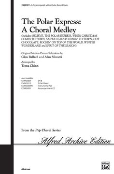 the polar express choir medley sheet music