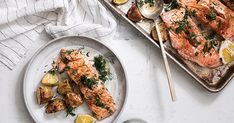 the meal is ready to be eaten and served on the table, along with other dishes