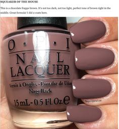 Shades Of Brown Gel Nails, Fall Nail Polish Colors Autumn, No Chip Nails Designs Fall, Brownish Nail Color, Opi Fall 2023 Collection Gel, Fall 2024 Nails Color, Mocha Nail Color, Early Fall Nails 2023, Opi Gel Polish Colors Fall