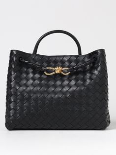 Shoulder Bag BOTTEGA VENETA Woman color Black Winter Skirt Fashion, Swimwear Bottoms, Winter Skirt, East West, Sneaker Heels, Small Handbags, Jil Sander, Leather Top, Bottega Veneta