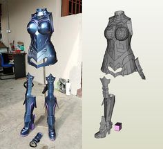 Hello! This is the Mash Kyrielight Armor pepakura file. Before purchasing, I would like to remind you that this pdo file mainly provides you with a basic version. The details need to be carved by yourself. On the left is the complete set of mash armor I made.  The details above are what I added later. I re-drawed the armor of the thighs and hands But other than that, I use file to make everything, so you can rest assured. Regarding the production of shoes, it is recommended that you buy a pair of shoes and attach the armor to the shoes. This download include: hand.pdo leg.pdo leg2.pdo body.pdo shoe.pdo fullbody.pdo It must be opened with pepakura software to use it! Enjoy and hope you succeed in making *Do not accept sharing and resale* Fgo Mash, Mash Kyrielight, Armor Shoes, Cosplay Armor, Photo Ideas, Art Collection, Bathing Beauties, Music Clothes, Pattern