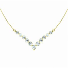 A popular silhouette that is feminine and bold. This chevron design necklace holds sparkling round cut lab grown diamonds held with shared prongs attached with a delicate gold chain on either side. Pearl And Diamond Earrings, Rose Gold Chain, Chevron Design, Pearl Diamond, Perfect Engagement Ring, Bar Necklace, Cute Jewelry, Gold Chain, Ring Designs