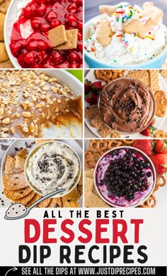 all the best dessert dip recipes