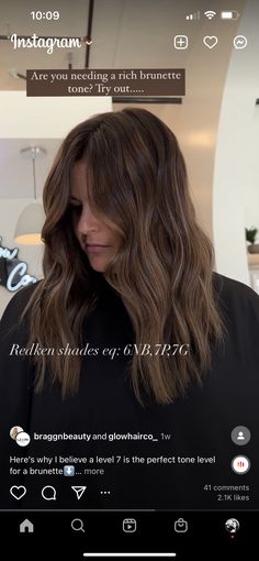 Best Brunette Hair Color Formula, Shades Eq Rich Brown Formula, Candlelit Hair Color, Light Brown Redken Shades Formula, Light Caramel Shades Eq Formula, Hair Color With Formula, Hair Formulas Brown, Tease Lights Brown Hair, Brunette Balayage Shades Eq Formula