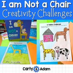 i am not a chair creativity challenge for children to learn how to draw and color