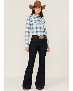 Model is 5'10 wearing a size medium. 60% Cotton / 30% Coolmax / 8% Polyester / 2% Elastane. Spread collar. Long sleeves. Kimes Ranch, Plaid Print, Long Sleeves, Womens Tops, Plaid, Size Medium, Collar, Long Sleeve, How To Wear