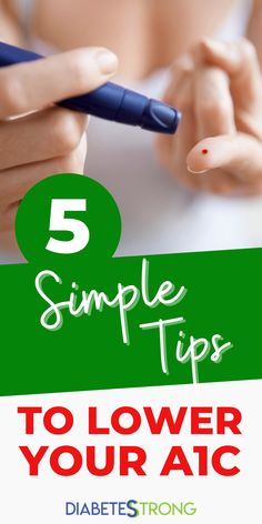 Best 5 tips to lower your A1c - Real life with diabetes is much more complicated than simply taking your meds and avoiding cupcakes. In this article, we’ll talk about 5 real-life tips to improve your blood sugars and lower your A1c. #a1c #diabetes #diabetestips #bloodsugar #bloodsugarmanagement #managingdiabetes #diabetesstrong Lower A1c, A1c Levels, Blood Sugar Management, Blood Sugar Control, High Blood Sugar, Lower Blood Sugar