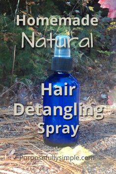 Shea Tree, Haircare Natural, Detangling Spray, Fly Spray, Morning Beauty Routine, Homemade Hair, Homemade Cosmetics, Natural Beauty Diy, Detangler Spray