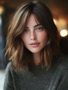 Best Medium Hairstyles for Thin Hair: Volume-Boosting Cuts and Styles Lob With Volume, Haircuts That Make Your Hair Look Fuller, Lob For Thinning Hair, Less Volume Haircut, Shaggy Short Straight Hair, Long Hair Vs Medium Hair, Mid Length Haircut For Thinning Hair, Mid Length Haircuts For Fine Hair