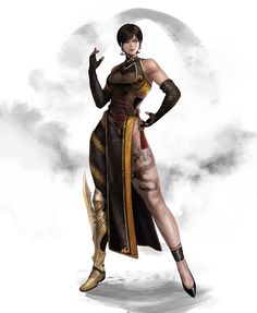 ArtStation - Fighter, boo yong Female Yakuza, Street Fighter Art, Martial Artists, Martial Artist, Fantasy Artwork