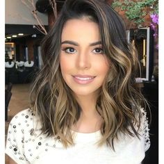 Shoulder Length Wavy Bob, Wavy Bob Wig, Medium Haircuts, Highlights Color, Wavy Bob, Hair For Women, Wig Human Hair, Short Hair Balayage