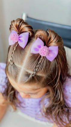 Toddler Hairstyles Girl Fine Hair, Baby Girl Hair Styles, Toddler Girl Hairstyles, Baby Hair Styles, Girls Hairdos, Toddler Hair Styles, Kid Hair Styles