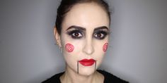 Nem Halloween Makeup, Maquillage Halloween Simple, Halloween Make-up Looks, Eyeliner Designs, Cool Halloween Makeup