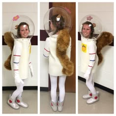 Sandy Cheeks Costume, Character Day Spirit Week, Carnaval Make-up, Spongebob Costume, Diy Fantasia, Character Day, Meme Costume, Sandy Cheeks, Diy Halloween Costumes For Kids