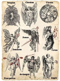 Biblically Accurate Angels Angelic Art, Demon Symbols, Angel Hierarchy, Angel Tattoos, Real Angels, Angel Design, Dark Angels, Esoteric Art