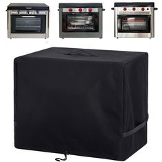 two ovens and one grill cover are shown