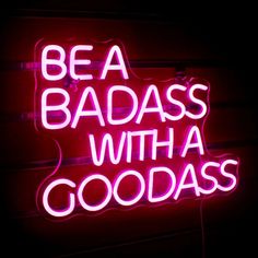 New Condition Originally $169- Offer Me! Other Lights Available! Trendy & Chic Neon Pink “Be A Badass With A Good Ass” Sign. Perfect Aesthetic For Bar, Girl Cave, Club, Kitchen/Cafe/Restaurant, Dorm, Office/Work Space, Bed/Living Room, Photo Prop, Events & Birthday Party! Lightweight & Portable 12x17” 6 Ft Usb Cable High-Quality Materials: Neon Lights Use High-Quality Flexible Silicon Led Strips And Acrylic Panels. Advanced Electrode System Energy Saving- Low Energy Consumption Long Life- Can Ex Urban Outfitters Art, Office Work Space, Space Bed, Dorm Party, Southwestern Home Decor, Girl Cave, Girl Dorms, Bed Living Room, Babe Cave