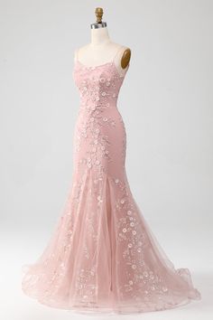 Prom Dress Light Pink, Pink Dress For Prom, Pastel Pink Wedding Dress, Prom Dress 2024, Light Pink Prom Dresses, Formal Dresses Pink, Pink Mermaid Dress, Black Lace Formal Dress, Black Lace Evening Dress