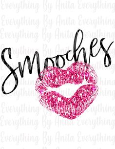 a pink lipstick with the word smoothies on it's side and an image of a