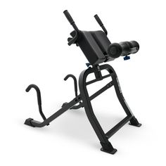 an exercise machine with two handles on the front and one leg up in the air