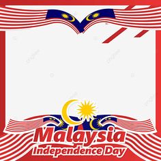 malaysia independence day background with the malaysian flag