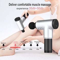 Our massage guns are available in 4 types of massage heads to meets the needs of different muscles. The massage head can be removed for easy installation and cleaning.6 Speeds Choice for you, giving your muscles a deep massage. It is ideal for muscle recovery after exercise. Color: Silver | Genkent Percussion Massage Gun Deep Tissue, Size 13.0 H x 9.0 W x 3.0 D in | Wayfair Stability Exercises, Massage Body, After Exercise, Deep Massage, Muscle Body, Deep Tissue Massage, Muscle Recovery, Deep Tissue