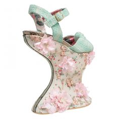 Irregular Choice | Xhr-list | Sandals | Up In The Clouds Irregular Shoes, Up In The Clouds, Shoe Story, Irregular Choice Shoes, Wood Cover, Irregular Choice, Statement Shoe, Stand Out From The Crowd