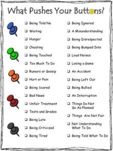 what pushes your buttons? printable activity for kids to learn how to use them