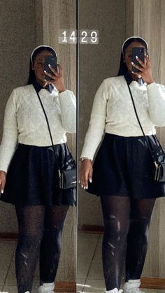 Woman Winter Outfits, Black Woman Outfits, Woman Drawings, Woman Hairstyles, Classy Winter Outfits, Cute Modest Outfits