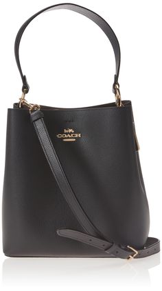 PRICES MAY VARY. Editors Notes: Our spacious polished pebble leather Town bucket bag is an essential style featuring a snap closure, internal zip pocket & long strap for versatile wear Double-Faced Leather: Get a feel for it. Our double-faced leather has two distinctively finished sides - for a sophisticated & sleek Coach bag Style Three Ways: Carry this versatile bucket tote by the top handles or attach the long crossbody strap to style to as a shoulder bag or crossbody bag It's All in the Deta Black Business Bucket Bag With Gold-tone Hardware, Black Bucket Bag With Gold-tone Hardware For Business, Coach Pebbled Leather Satchel With Gold-tone Hardware, Coach Leather Hobo Bag With Gold-tone Hardware, Modern Coach Pebbled Leather Shoulder Bag, Black Textured Leather Bucket Bag For Business, Versatile Coach Bag With Gold-tone Hardware, Classic Pebbled Leather Bucket Bag, Coach Pebbled Leather Bag With Adjustable Strap