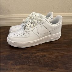 Nike Air Force 1 07 Triple White Mens Sneakers Size 11 Cw2288-111 Nike Air Force 1 Lace-up With Perforated Toe Box, Nike Air Force 1 Low-top With Laces, Nike Air Force 1 White Sole Lace-up, Casual Nike Air Force 1 Lace-up Sneakers, Nike Air Force 1 Lace-up With Cushioned Footbed, Nike Low-top Sneakers With White Laces, Casual Nike Air Force 1 Lace-up With Cushioned Footbed, Nike Air Force 1 Men, White Air Force Ones