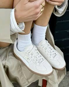 Puma Sneakers Womens Outfit, Puma Sneakers Women, Puma Sneakers Outfit, Puma Sneakers Womens, Puma Palermo, Puma Outfit, Puma Cali, Skandinavian Fashion