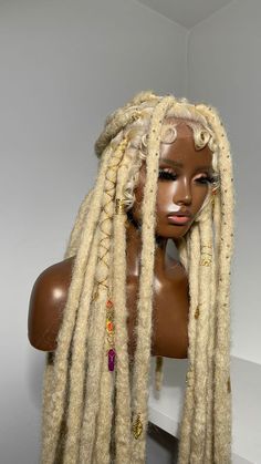 Wig Hairstyles Birthday, Hair Styles Festival, 613 Wig Hairstyles, Female Dreadlocks, Hairstyles Birthday, Birthday Wig Hairstyles, Female Dreadlocks Styles, Afrocentric Hairstyles, Dreadlocks Styles