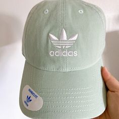 Brand New With Tag Adidas Originals Adjustable Baseball Cap Hat Trendy Green Baseball Cap For Outdoor, Casual Green Baseball Cap For Outdoor, Snapback Dad Hat For Outdoor Use In Spring, Spring Outdoor Snapback Dad Hat, Trendy Dad Hat With Curved Visor For Outdoor, Trendy Outdoor Dad Hat With Curved Visor, Sporty Snapback Dad Hat For Spring, Green Dad Hat For Outdoor Spring Activities, Trendy Snapback Dad Hat For Sports