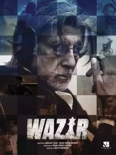 the movie poster for wazr starring an older man with grey hair and glasses