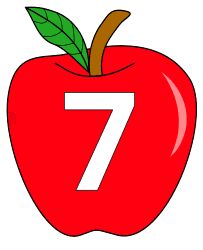 an apple with the letter z on it