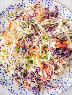 Creamy Coleslaw - Love and Lemons Homemade Coleslaw Dressing, Best Cabbage Recipe, Classic Coleslaw Recipe, Coleslaw Dressing Recipe, Best Coleslaw Recipe, Coleslaw Recipe Easy, Winter Salad Recipes, Coleslaw Salad, Coleslaw Dressing