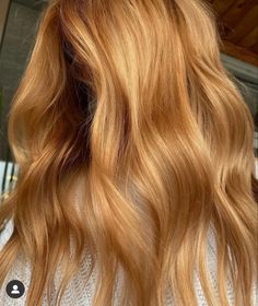 Ginger Hair Light, Lemon Honey Blonde Hair, Golden Copper Blonde Hair, Lemon Honey Hair, Copper Color Melt, Golden Orange Hair, Strawberry Copper Blonde Hair, Gingerbread Caramel Hair, Blonde Highlights On Ginger Hair