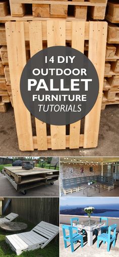 Garden Pallet Decorations, Outdoor Pallet Furniture, Outdoor Pallet, Pallet Garden Furniture, Costa Maya, Funky Junk Interiors, Crate Furniture, Tutorials Diy