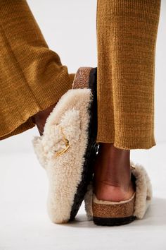 Boston Big Buckle Teddy Shearling Birkenstock | Free People Sherling Shoes, Teddy Birkenstock, Shearling Birkenstock Outfit, Shearling Birkenstock, Boston Big Buckle, Teddy Shoes, Birkenstock Shearling, Shearling Clogs, Shoes Game