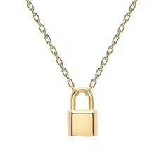 PRICES MAY VARY. STYLISH MINIMALIST DESIGN: The lock necklace is perfect for everyday wear, the trendy lock necklace pendant simple and pretty, adding a touch of glamor to your look that you will love. The lock pendant is a symbol of protection for cherished moments. It can also be given as a gift to someone special to express your eternal love for each other! PREMIUM QUALITY MATERIAL: This stylish locket necklace is made of high quality 925 sterling silver material, then plated with 14K real go Xmas Jewelry, Necklaces Trendy, Lock Chain, Padlock Necklace, Lock Pendant, Lock Necklace, Letter Necklace, Silver Material, Locket Necklace