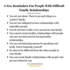 Difficult Family, Family Relationships, Emotional Healing, Self Improvement Tips, Emotional Health