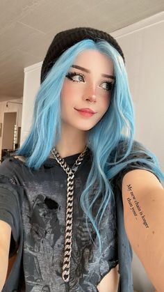 Fete Emo, Best Haircuts For Women, The Perfect Haircut, Best Haircuts, Hair Color Blue, Haircuts For Women, Dye My Hair, Ice Queen