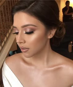 Mawuiage Pretty Wedding Makeup, Romantic Wedding Makeup, Dramatic Wedding Makeup, Wedding Makeup For Brunettes, Brunette Makeup