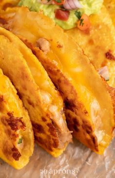 crispy cheesy refried bean tacos are the perfect appetizer