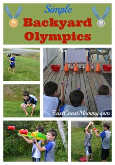 Fun way to celebrate the summer Olympics! Olympics Food, Olympic Birthday Party, Backyard Olympics