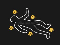 a man is lying down on the ground with numbers around him and pointing to his right