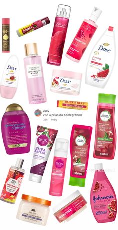 Burt's Bees Pomegranate, Diy Body Care, Healthy Skin Tips, Herbal Essences, Perfume Scents, Body Skin Care Routine, Body Skin